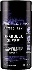 Beyond Raw Anabolic Sleep, Duel-Release Stress, Sleep, & Recovery Support, 60 Co