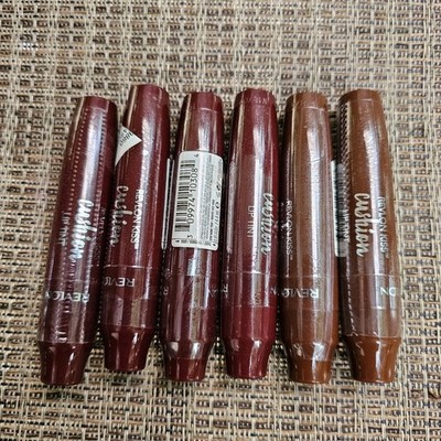 6 x Revlon Kiss Cushion Lip Tint New Sealed Chocolate Pop Wine Trip