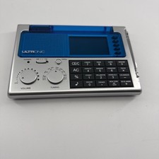 Ultronic Model WS-9 Multi-Function AM/FM Radio Date Time Clock Calculator Alarm