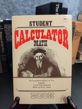 Student Calculator Math Texas Instruments TI-35 II Book 1980
