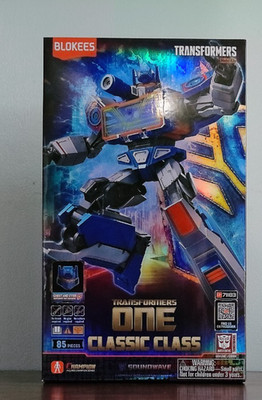 Blokees Transformers One Classic Class Soundwave Model Kit Action Figure