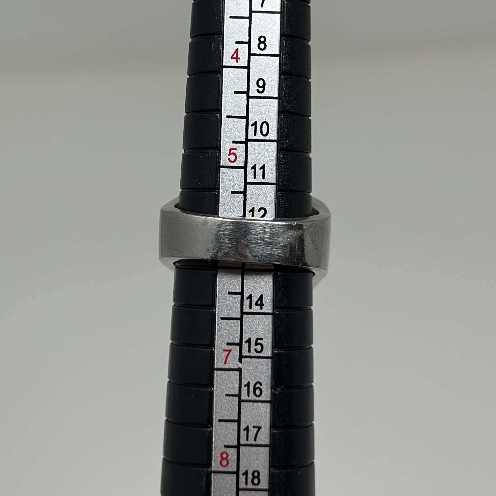 Vintage Silver Tone JM Initial Ring Initial Perso… - image 8