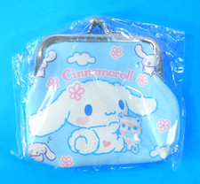Hello Kitty Cinnamoroll  Teddy Bear Metal Clasp Coin Purse Blue