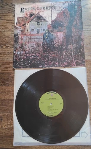Black Sabbath Self Titled WS 1871 Green Label 1st Press Vinyl LP Record Warner