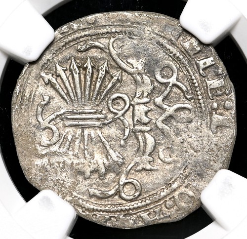 COLONIAL ERA SPAIN. Ferdinand and Isabella, 1474-1504 Silver Real, NGC VF35