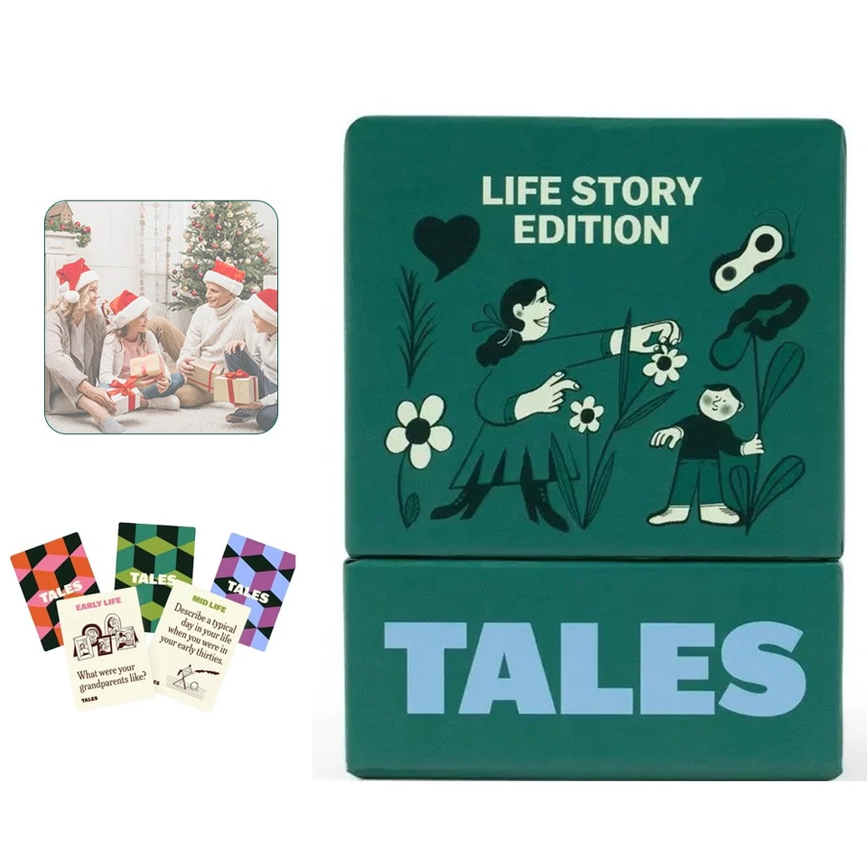 150 Funny Life Story Kit Intervista Edizione Famiglia Gioco,Carte Conversazione - Immagine 3 di 4