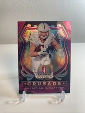 2020 Panini Prizm Draft Picks - Crusade Christian McCaffrey #25 Purple Prizm