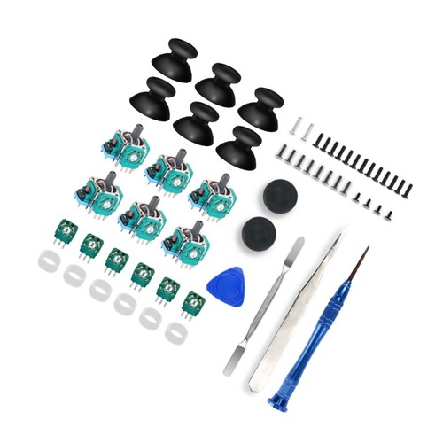 Kit de réparation Joystick analogique et Thumb GripCaps pour manettes P5 Joypad - Photo 7/8