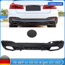 Heckdiffusor M-Performance f�r BMW 5er G30 G31 G38 M-Paket 2017-23 Carbon Look