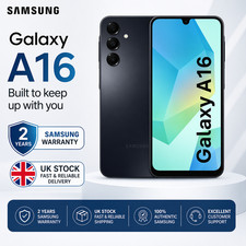 Samsung Galaxy A16 Smartphone 128GB Android 2025 Unlocked- Black UK SPEC UK 2 YW