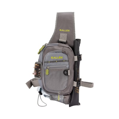Allen Cedar Creek Fly Fishing Sling Pack Waterproof Workstation Chest Bag
