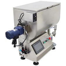 Thick Liquid Paste Filler Rotary Pump Filling Machine 10-50000ml Touch Screen