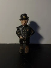 1905-1932 Antique Cast Iron A.C. Williams Mulligan Cop Police Officer Coin Bank
