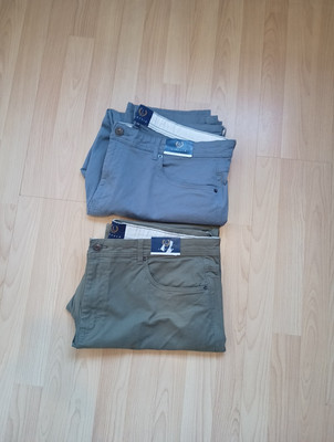 Lincoln Men s Chino Trouser Cotton - Khaki Or Blue Sizes Available