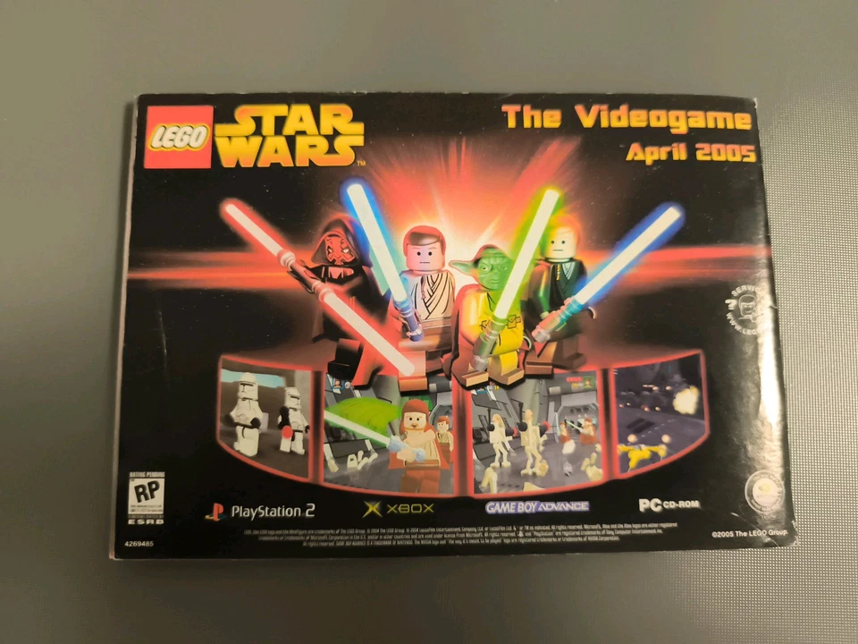 Lego Building Instructions 7256 Star Wars Jedi Starfighter & Vulture Droid - Image 2 of 2