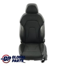 Audi A4 B8 8K Sport Front Seat S-Line Half Leather Black Grey Left N/S