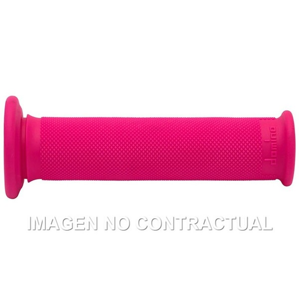 Griffe Domino Trial Fuchsia RäUmen D 22 MM L 126 MM FüR Motorrad Ersatzteile-image