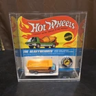 🚛 Hot Wheels, Redline, Heavyweights, Dump Truck, Orange, Wt. Int, Blister Pack