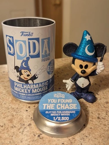 Funko Vinyl Soda - Philharmonic Mickey Mouse Glitter Chase 1/2500 Disney.