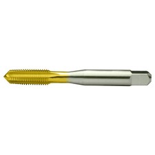 GREENFIELD THREADING 173131 Straight Hand Tap,TiN,RH,UNC 809ZA7
