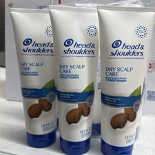 (3pk) Head & Shoulders Dandruff Conditioner Dry Scalp Care W/ Almond Oil 10.9 fl