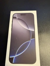 Apple iPhone 16 Pro Max Black Titanium 256GB - Empty Box