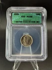 1931 Mercury Dime AU58 ICG