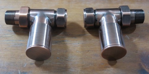 Modern Manual Radiator Valves - Milan Radiator Valve Set - Ideal for Towel Rails - Picture 27 of 52