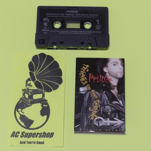 Prince thieves in the temple single - Cassette Tape - Afbeelding 1 van 1