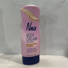 Nair Hair Remover Lotion For Legs, Body Cocoa Butter With Vitamin E 9 oz Each