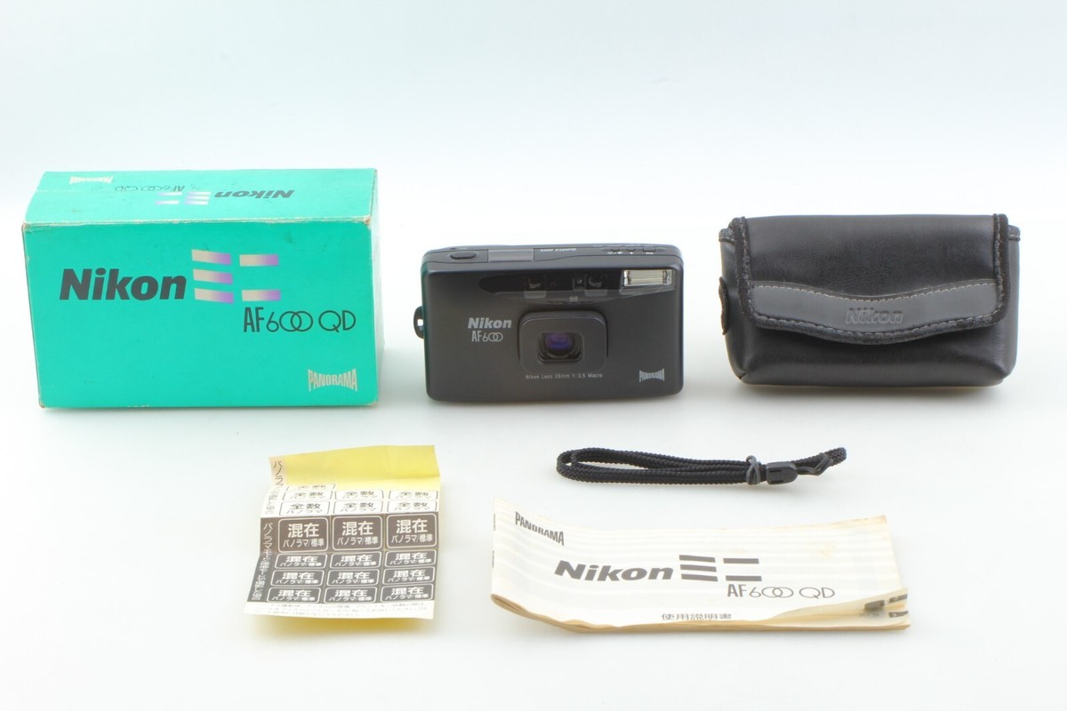 Nikon ニコン AF 600 Panorama Exc+5* Nikon AF600 Panorama Black Point & Shoot Compact Film