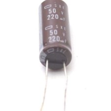 ELECTROLYTIC CAPACITOR 200uF 50V NOS NEW OLD STOCK 1PC. CA307U2F030717