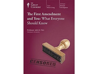 The First Amendment and You What Everyone Should Know 2012, CD GREAT COURSES