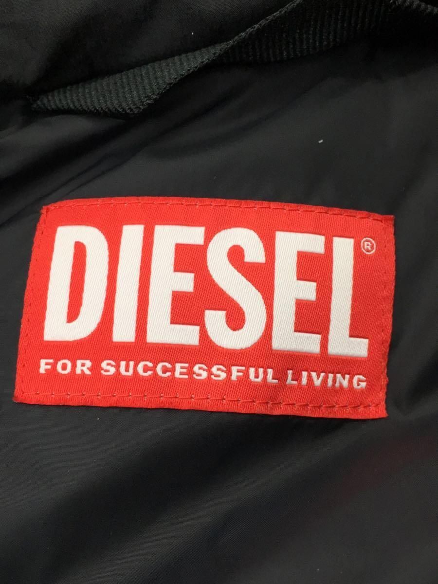 DIESEL◆23AW/W-PEYT-SSL JACKET/ダウンベスト/42/ナイロン/BLK/無地/W-PEYT-SSL DIESEL VEST 23AW W-PEYT-SSL JACKET DOWN 42 NYLON Black SOLID