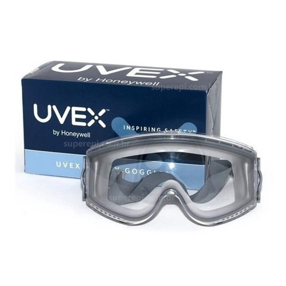 UVEX CLEAR Over Glasses Safety Goggles UV ANSI Z87+ Construction Work Eyewear - Image 3 of 4