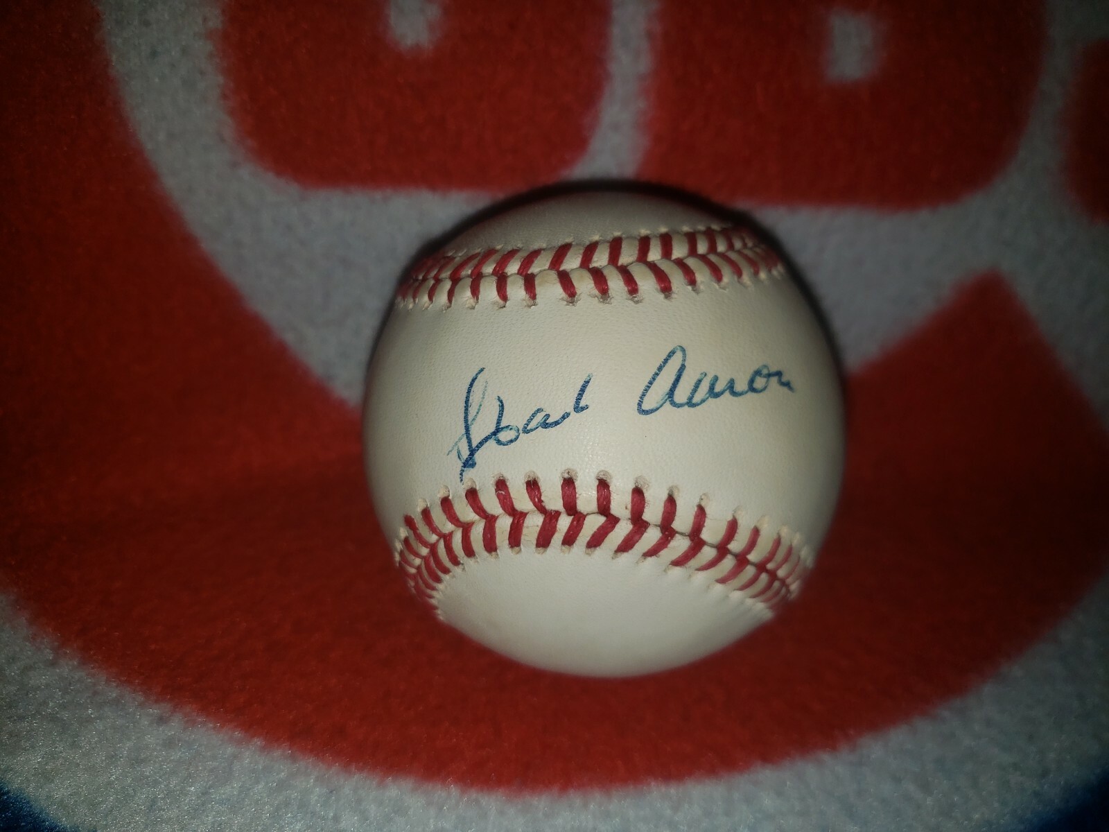 Hank Aaron Autographed Signed Baseball PSA/DNA HA3 - Bold ! 