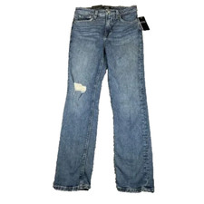 LAUREN RALPH LAUREN HIGH RISE STRAIGHT ANKLE COMFORT STRETCH JEANS - NWT - SZ 12