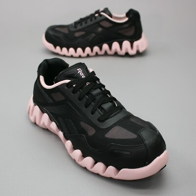Reebok Ladies 7 W Wide Zig Pulse ZigTech Composite Safety-Toe Work Sneaker RB321