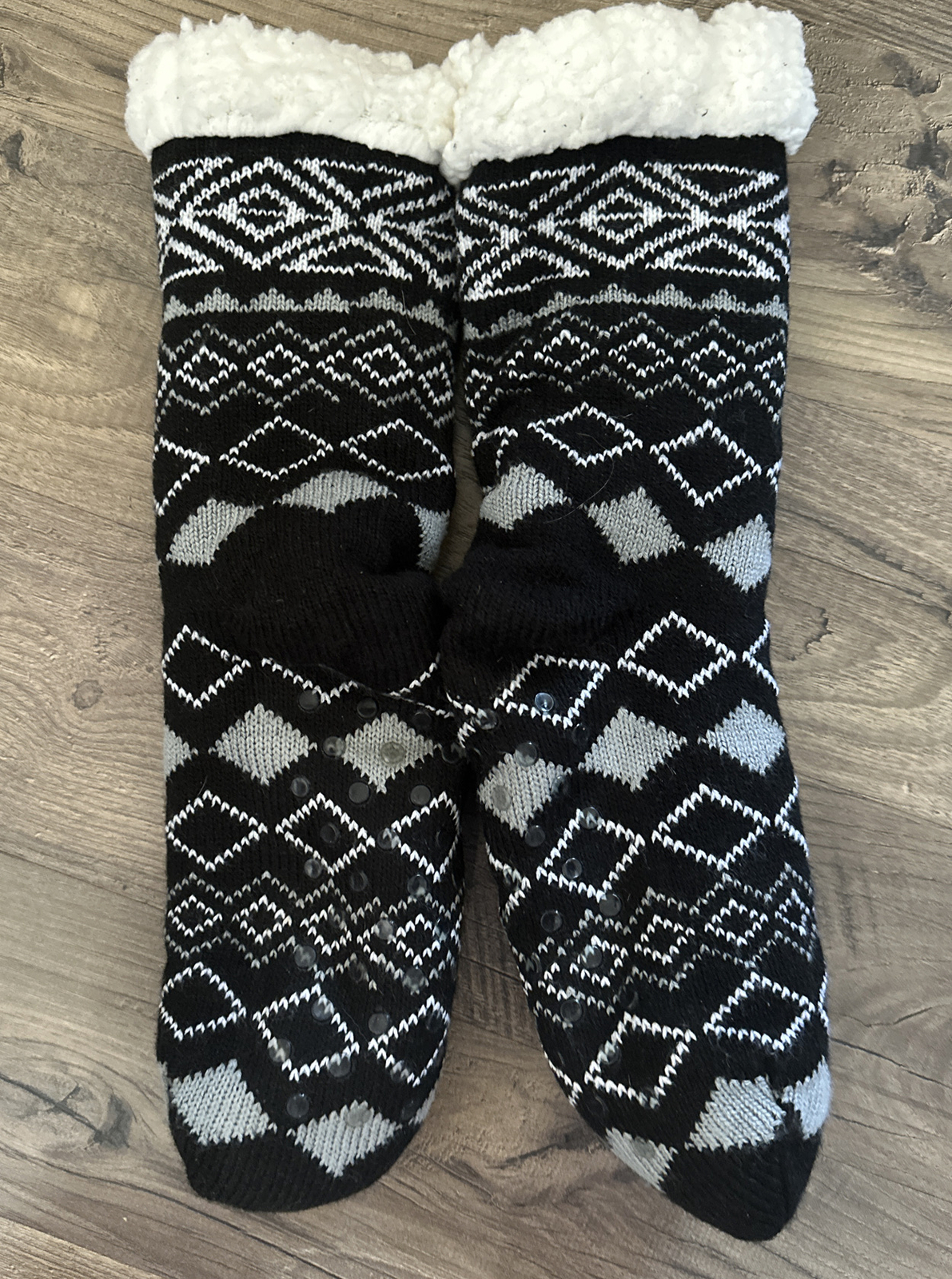 SAOLA Calzini pantofole accoglienti suola antiscivolo junior ragazze o donna piccoli med