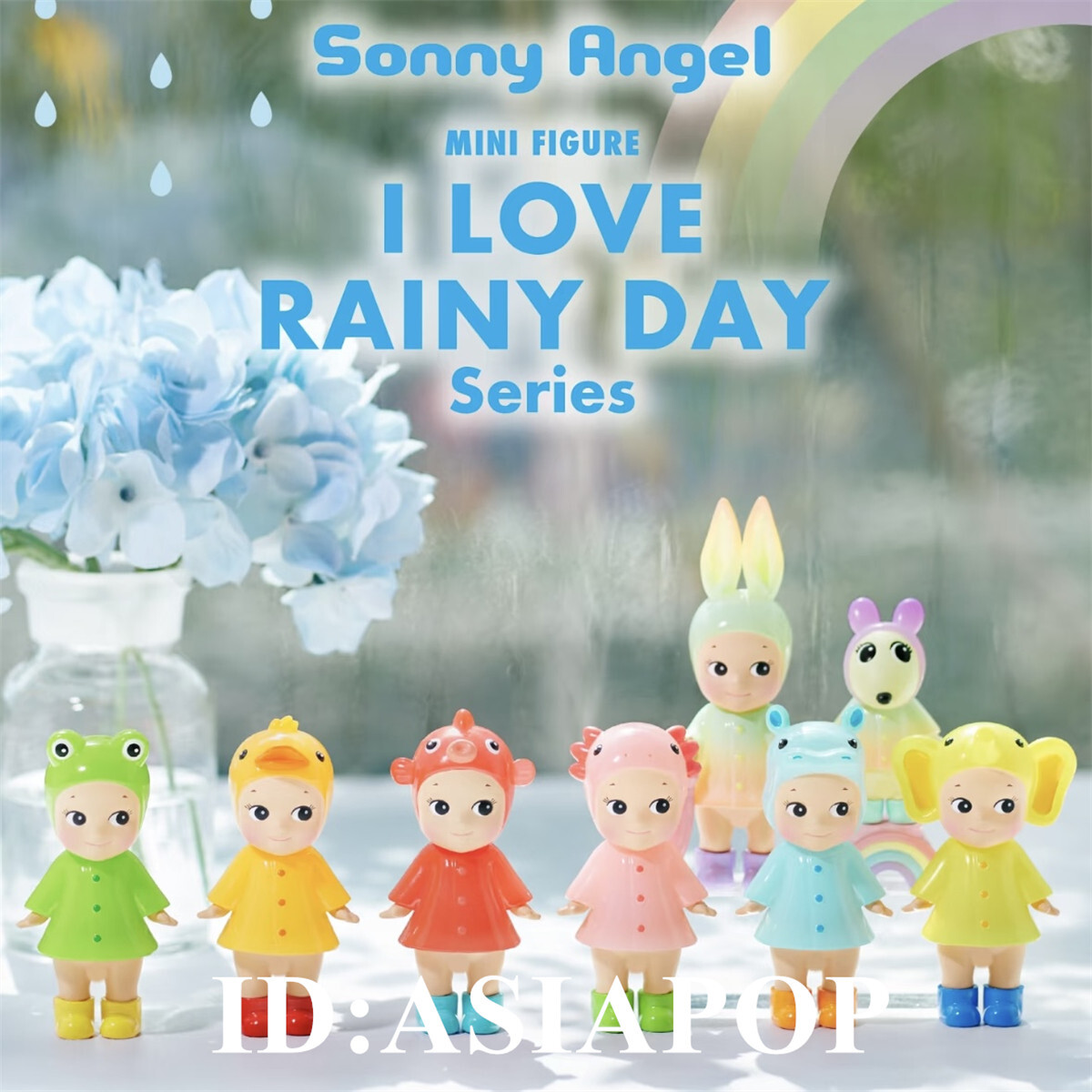 Authentic Sonny Angel I Love Rainy Day Series Confirme Blind