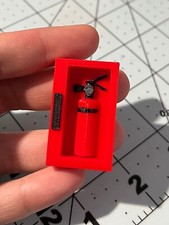 Action Figure Diorama Display Accessory Fire Extinguisher Box Cabinet 1/18