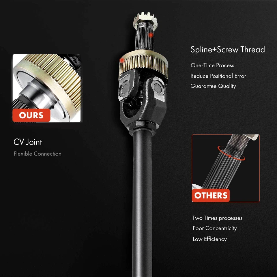 Conjunto de eje CV delantero izquierdo para Dodge Ram 4500 5500 2008-2010 L6 6,7 L 68034435AC Foto 4 de 4