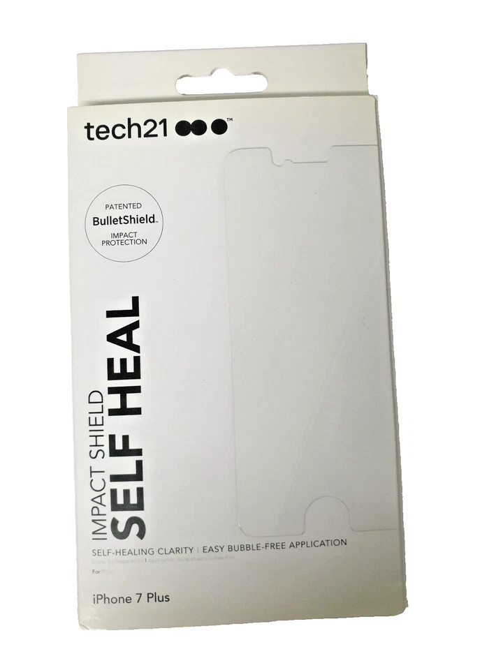 Tech21 Premium Screen Protector Self Heal Impact Shield iPhone 8+ 7+ 6S+ 6+ Plus - Image 2 of 3