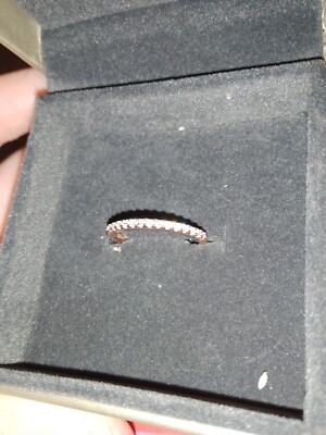 Gold Ehering mit Dimond Gr. N