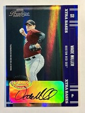 2005 Playoff Prestige Wade Miller Autograph Houston Astros /50 Red Sox Auto #142