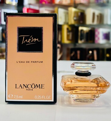 Lancôme Tresor L'eau De Parfum Miniature Splash For Women 7.5 ml