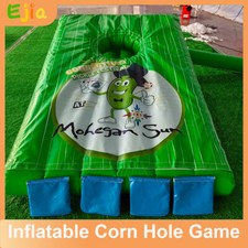 2PCS PVC Giant Inflatable Corn Hole Game Inflatable Bean Bag Toss Game For Party