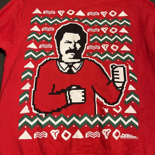 Parks and Recreation Ugly Christmas Sweater Size Small - Bild 2 von 10