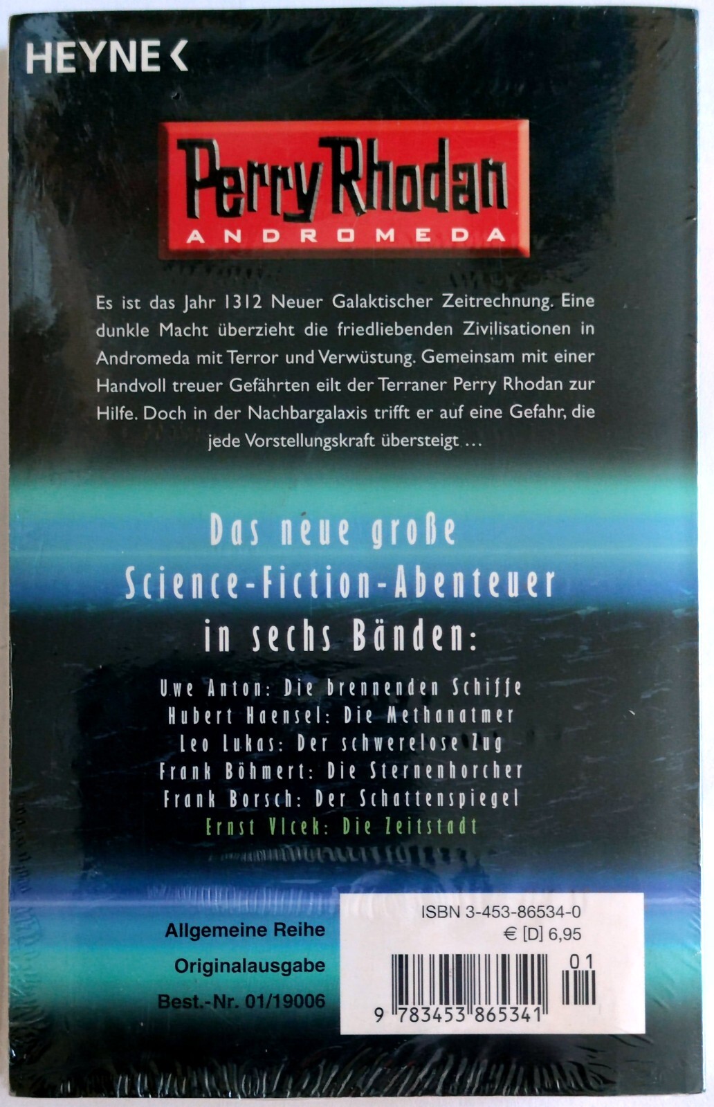 Thumbnail - Ernst Vlcek - Perry Rhodan: Andromeda 6 - Die Zeitstadt (2003) Neu,