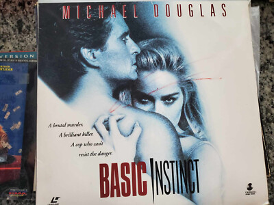 LASERDISC (box1) #17 BASIC INSTINCT Michael Douglas Sharon Stone Jeanne Trippleh